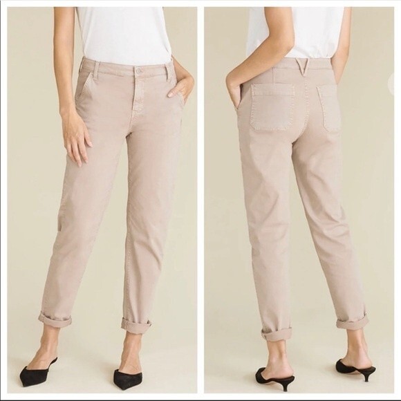 Veronica Beard Ayla Chino High Rise Pants Khaki Size 25 0 - Picture 10 of 10